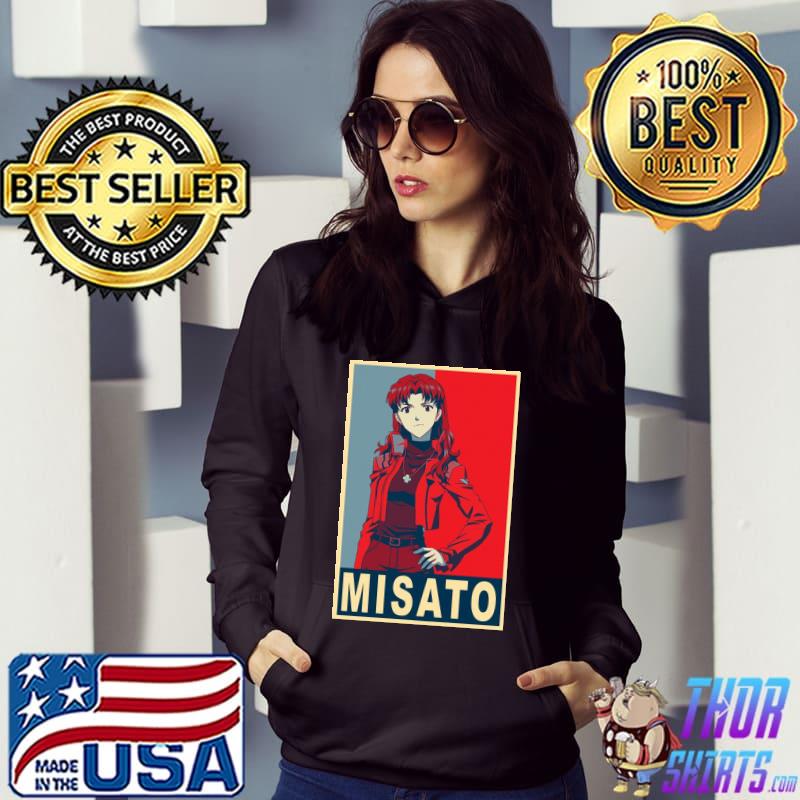 Hope misato katsuragI poster neon genesis evangelion classic s Hoodie