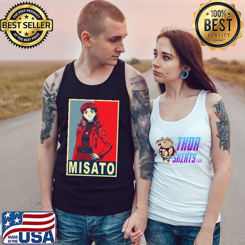 Hope misato katsuragI poster neon genesis evangelion classic s Tank Top