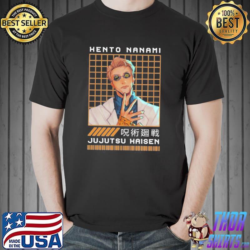 Hot kento nanamI jujutsu kaisen japanese wave style classic shirt