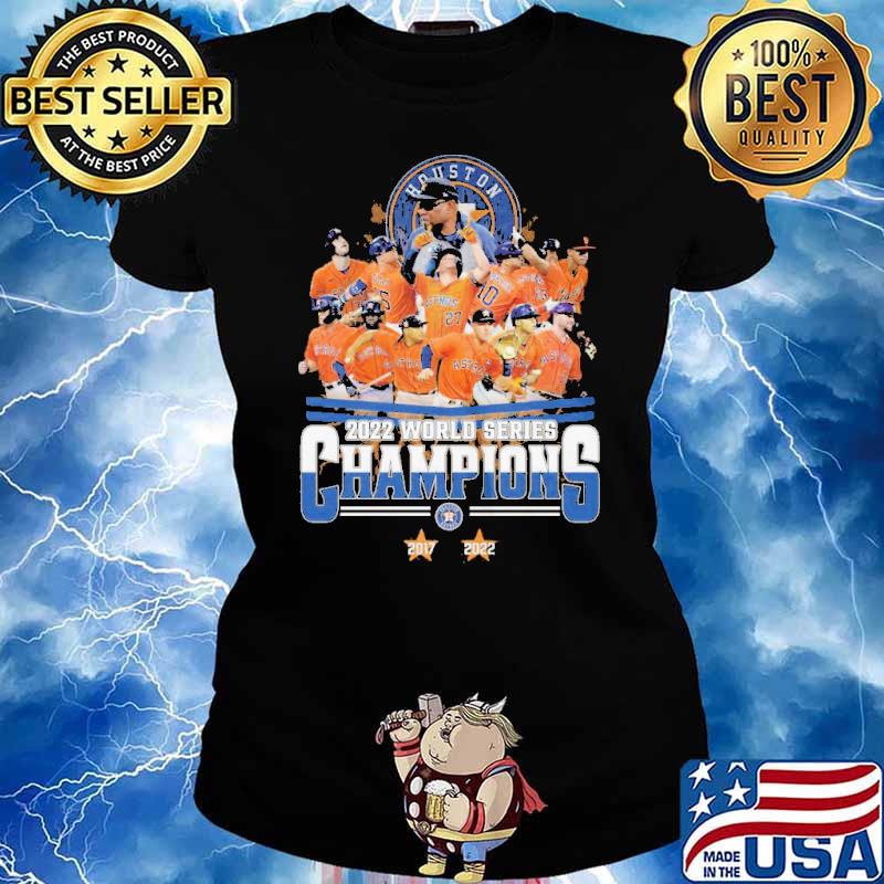 Houston 2022 World Series Champions Shirt Ladies tee
