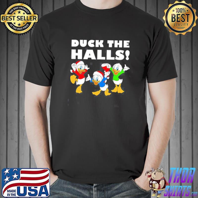 Huey dewey and louie duck the halls disney Donald ducktales classic shirt