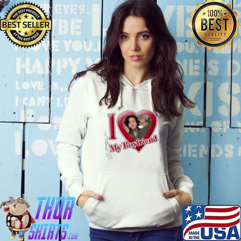 I love my boyfriend jeon jungkook bts jk classic s Hoodie