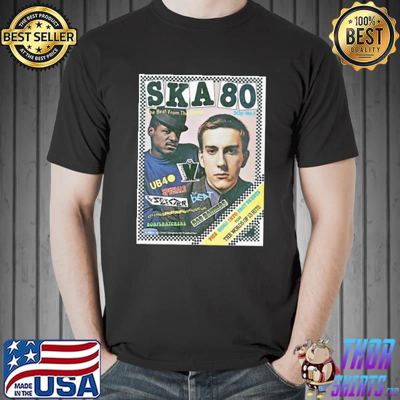 Illustration pop art ska 80 magazine gta the specials band shirt