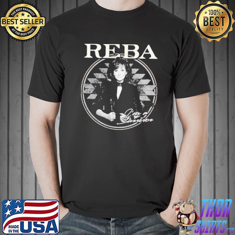 I'm a survivor vintage reba mcentire shirt