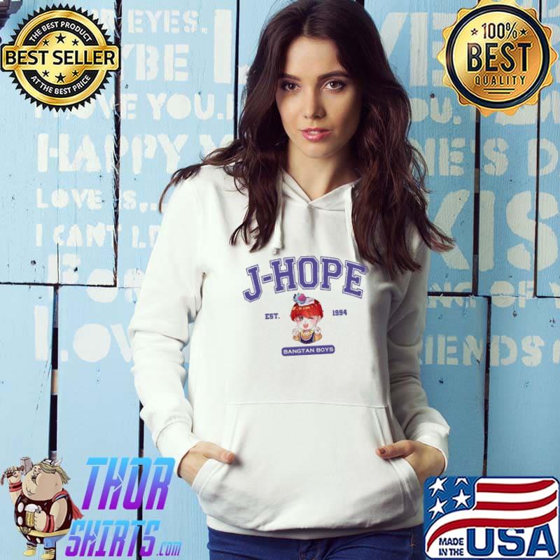 J hope est 1994 chibI cute vintage bangtan boys bts classic s Hoodie
