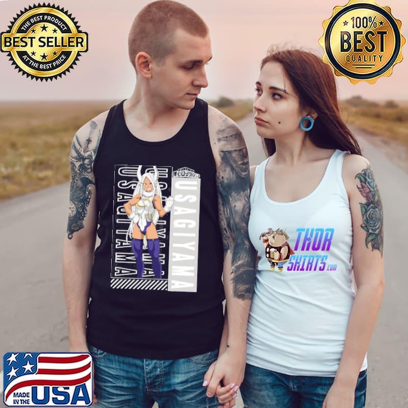Japanese streetwear style mirko rumI usagiyama my hero academia s Tank Top
