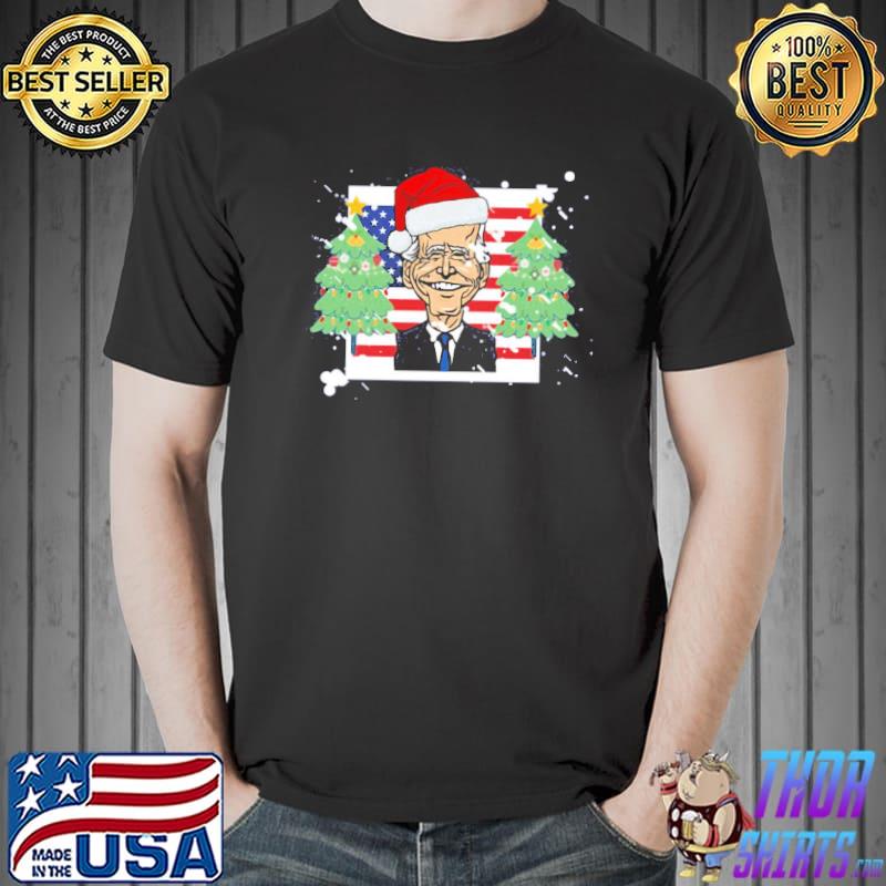 Joe Biden thanksgiving christmas happy new year meme art classic shirt