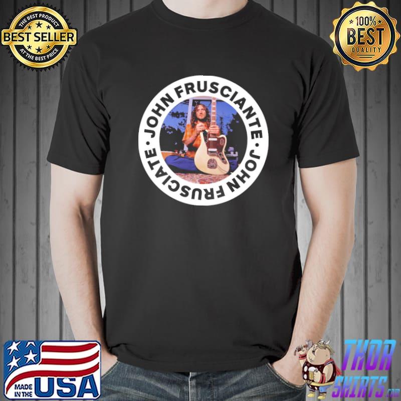 John frusciante design red hot chilI peppers band classic shirt