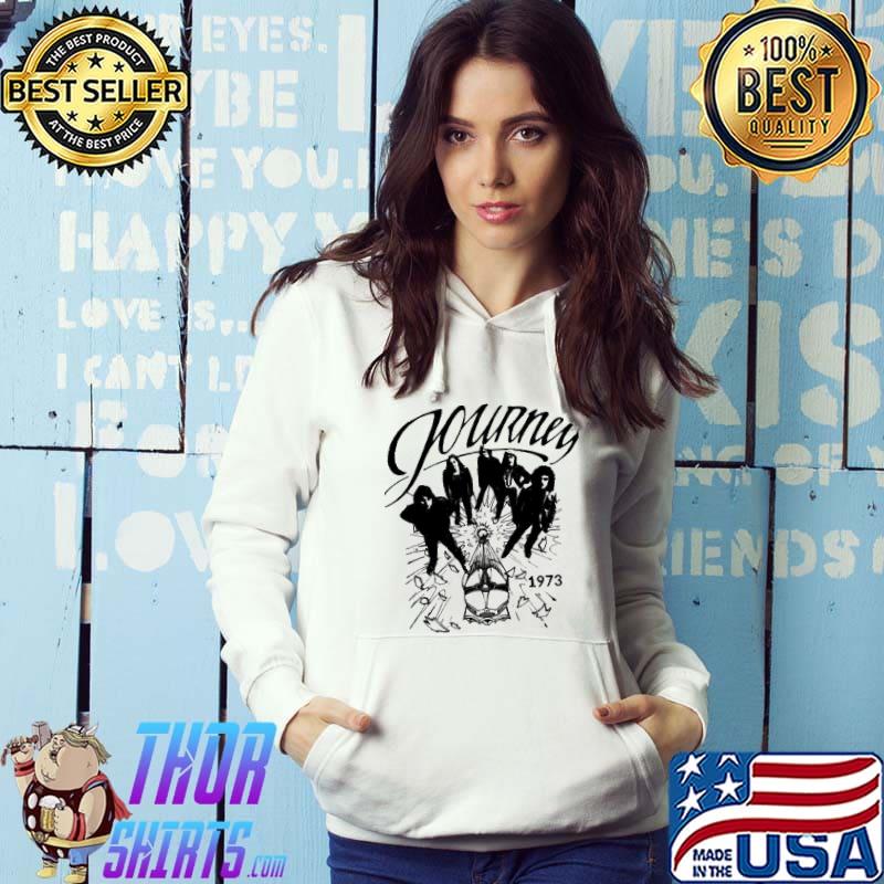 Journey band since 1973 rock graphic retro s Hoodie