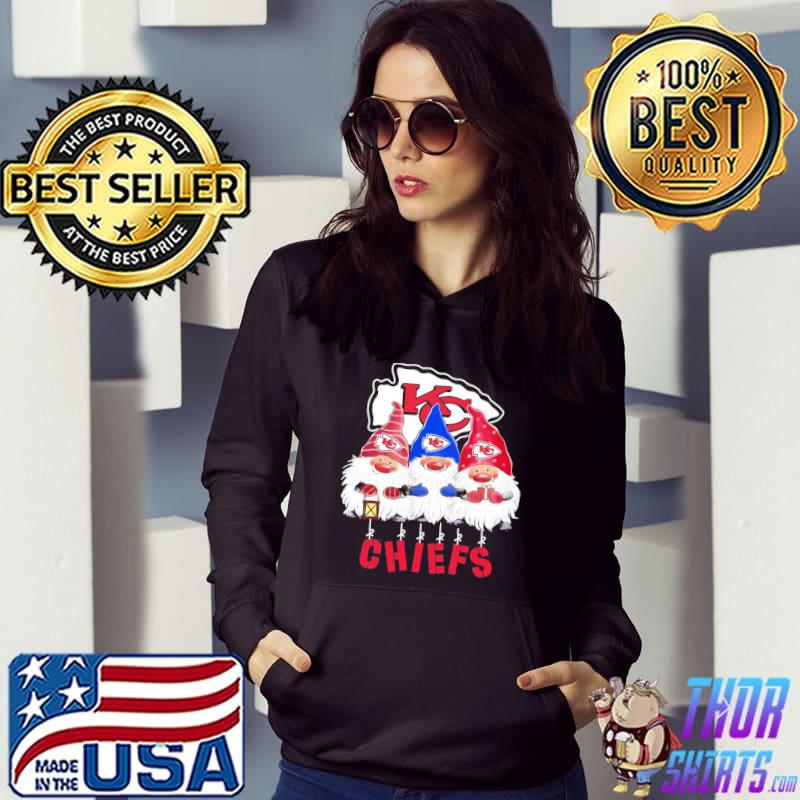 Kansas city Chiefs team gnomies christmas 2022 happy new year 2023 s Hoodie