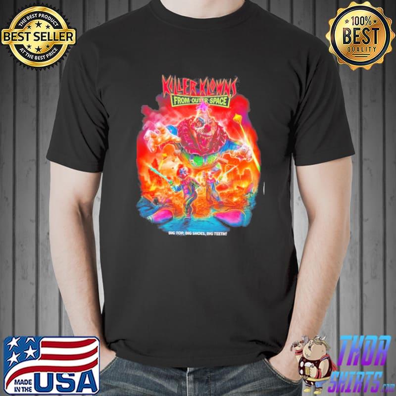 Killer Klown from Outer Space big top big shoes big teeth shirt