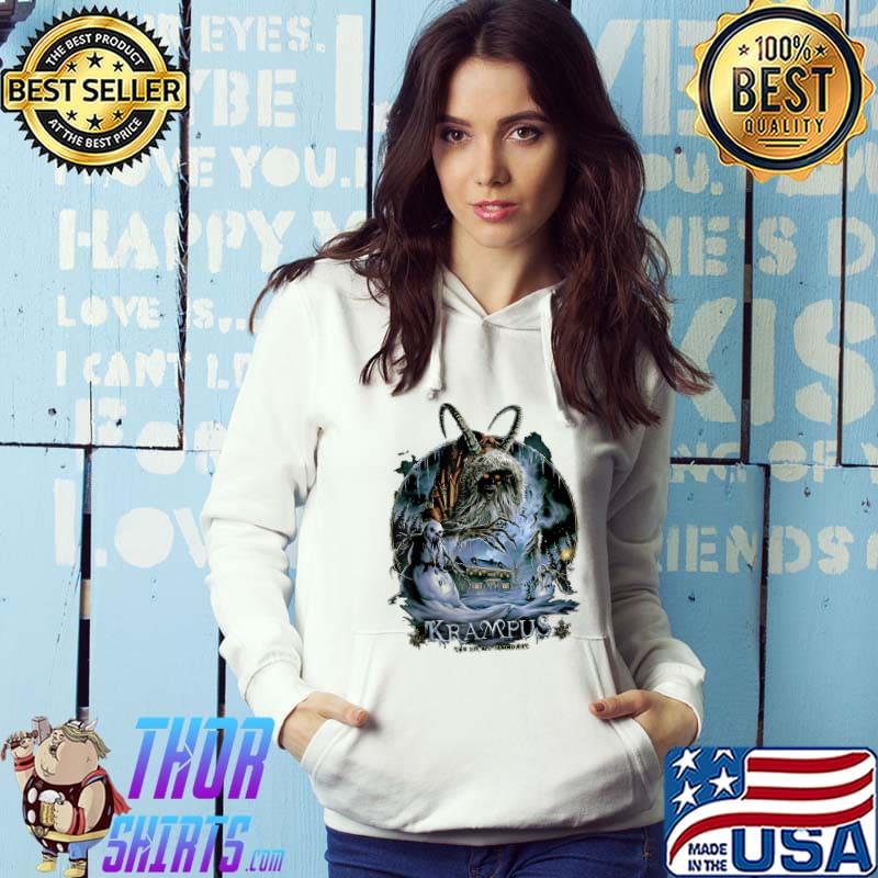 Krampus Joyful Christmas Satirical Sarcastic T T-Shirt Hoodie