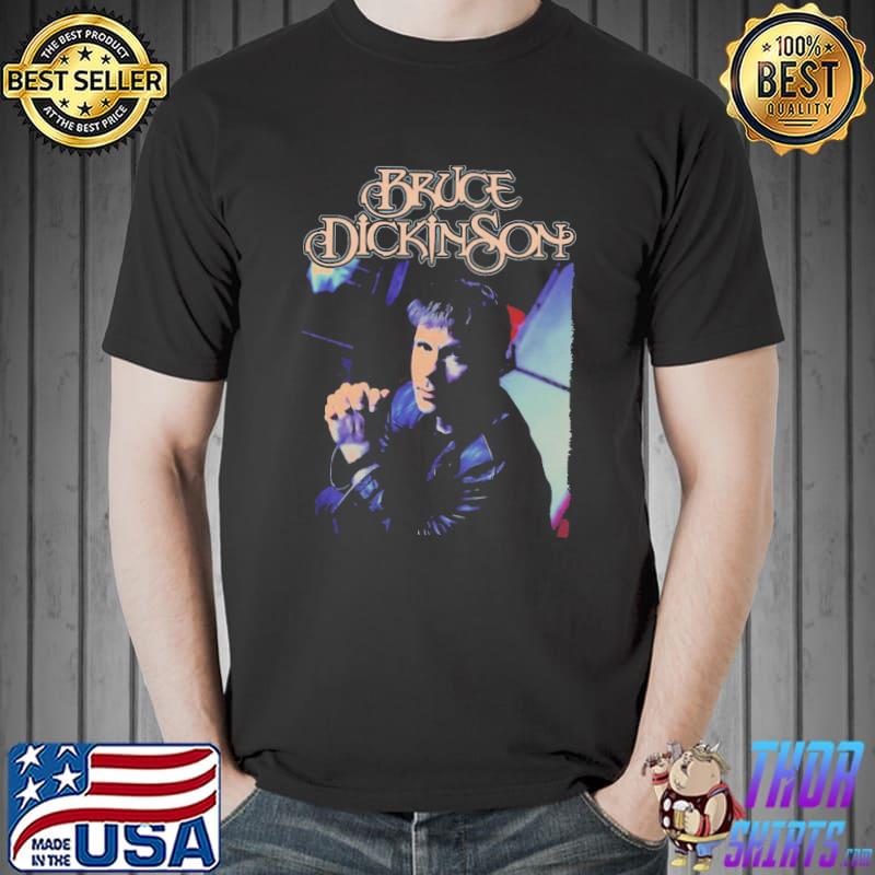 Lead vocalist of iron maiden bruce dickinson graphic classic shirt