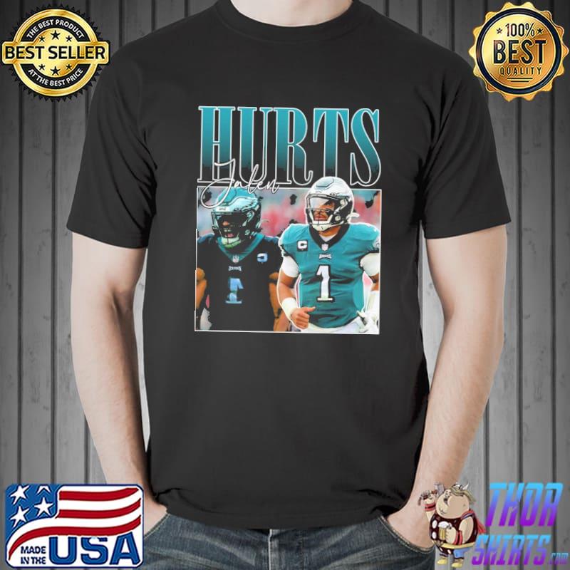 Limited jalen hurts vintage 90s shirt