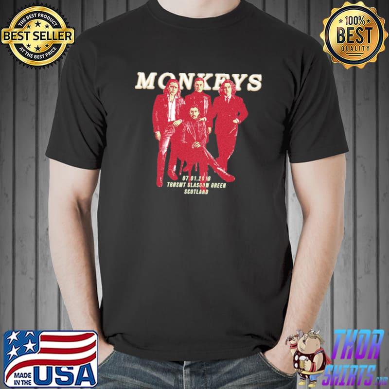 Live glasgow green arctic monkeys classic shirt