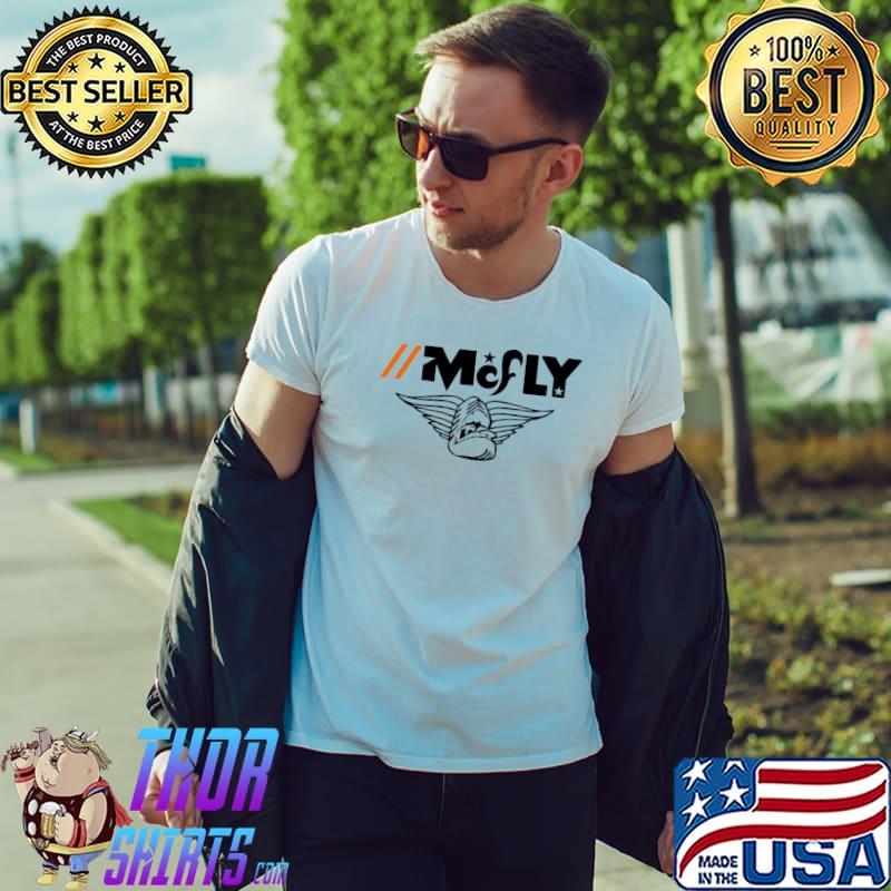 Logo design mcfly shirt