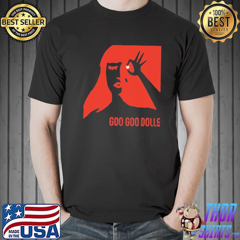 Love is white goo goo dolls shirt