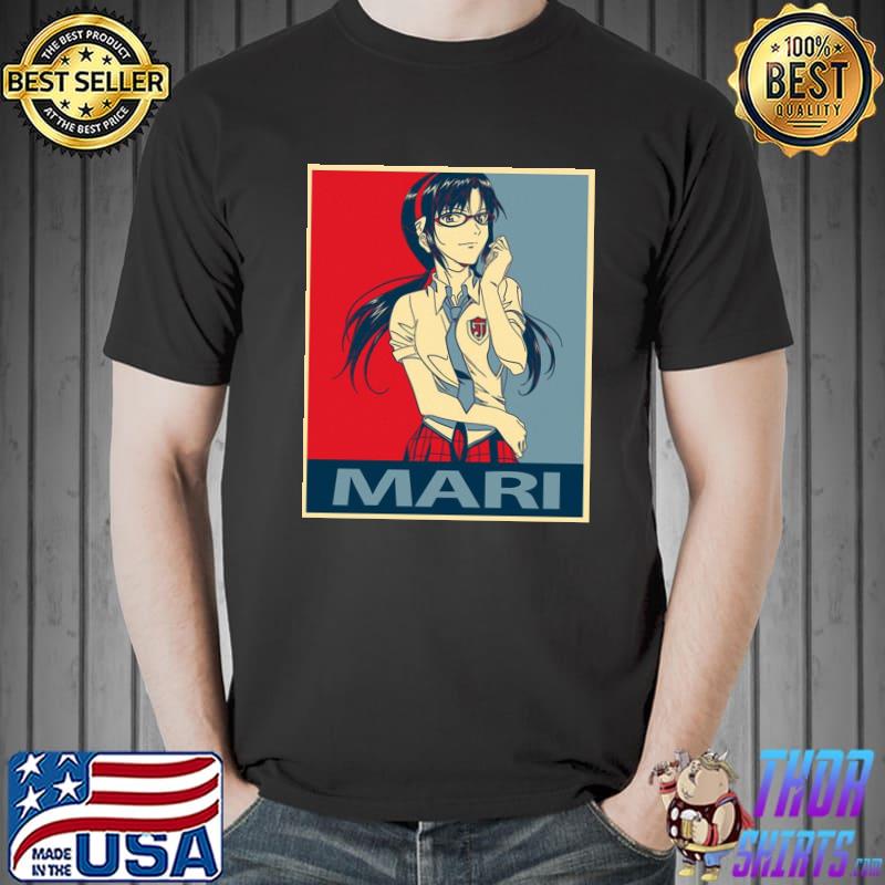 MarI illustrious makinamI hope neon genesis evangelion classic shirt