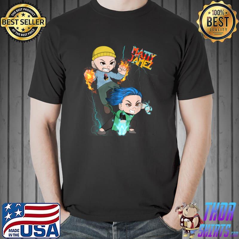 Matty james comic style T-Shirt