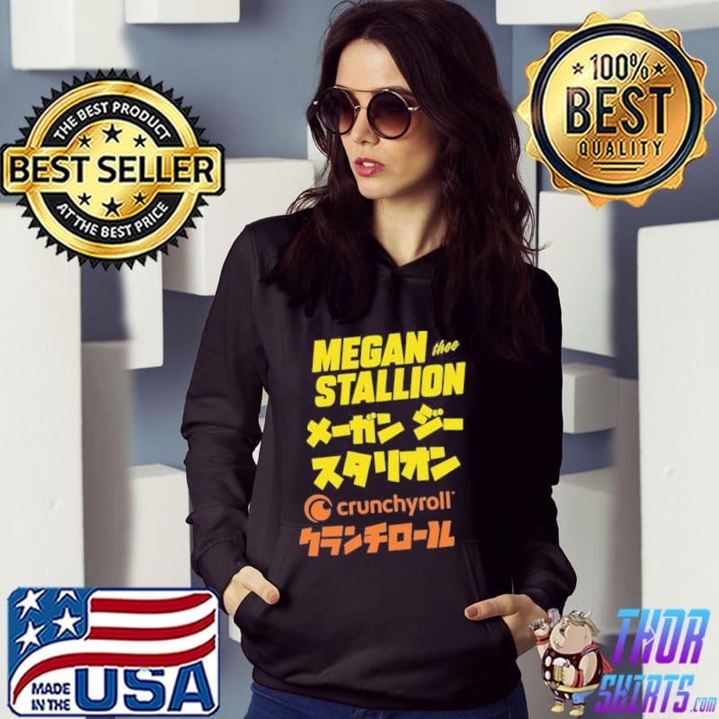 Megan thee stallion crunchyroll merch cr loves megan thee stallion s Hoodie