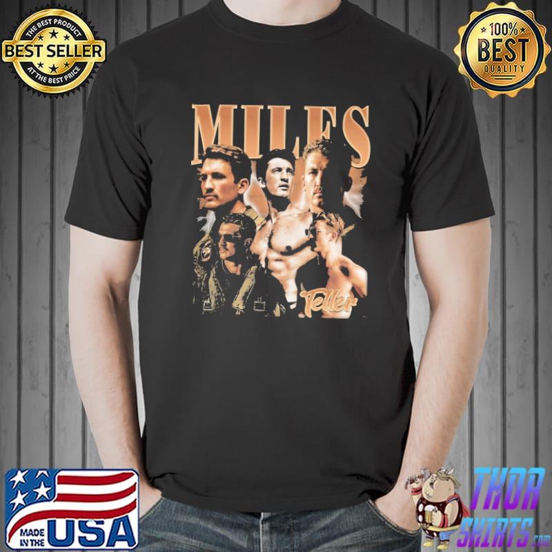 Miles Teller Top Gun Maverick Vintage Shirt - Shirt Low Price