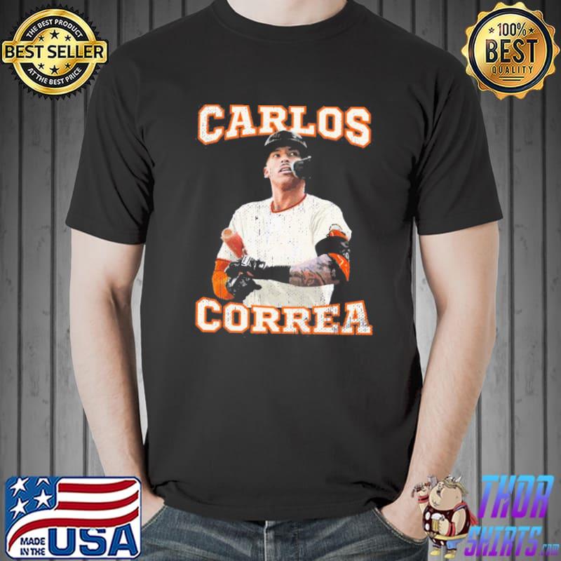 Ml pro baseball shortstop carlos correa graphic shirt