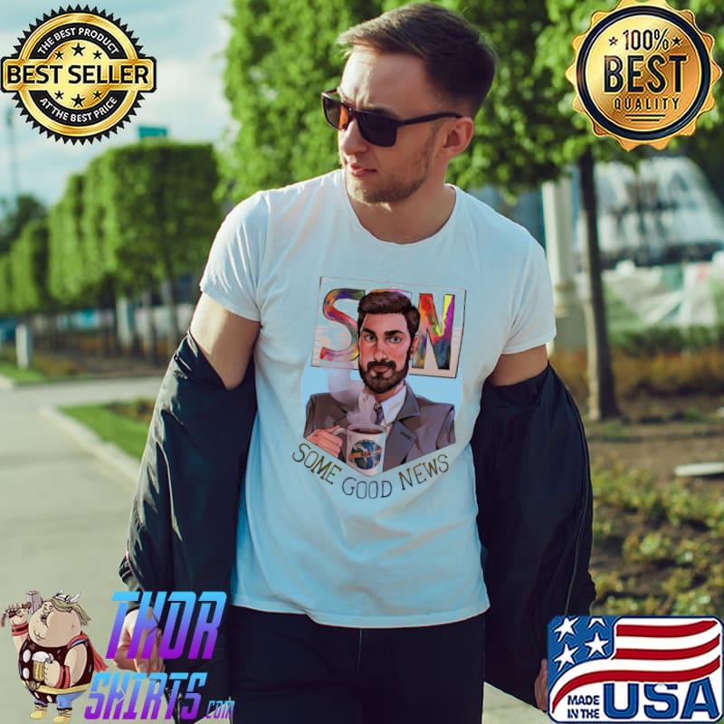 Moco kaer john krasinskI some good news shirt