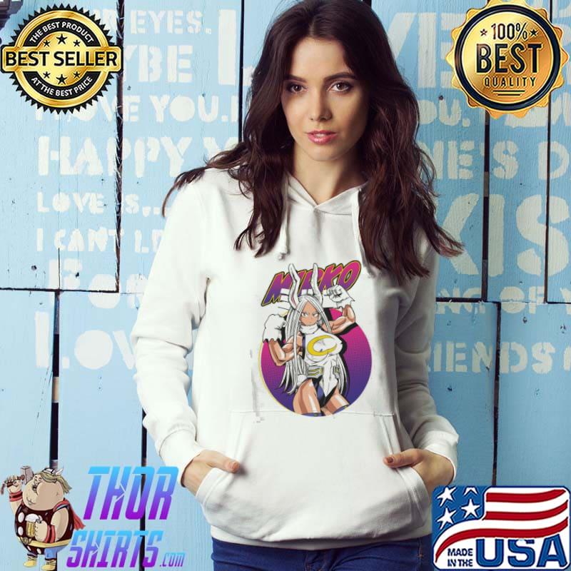 Muscular arm mirko school hero boku my hero academia s Hoodie