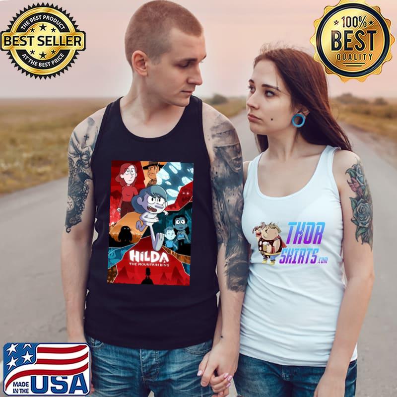 Mysterious people and souls hilda the mountain king graphic gift s Tank Top