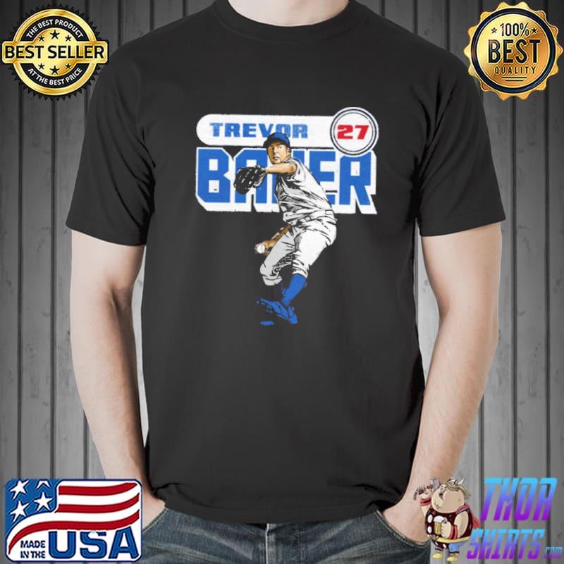 No 27 trevor bauer retro fanart shirt