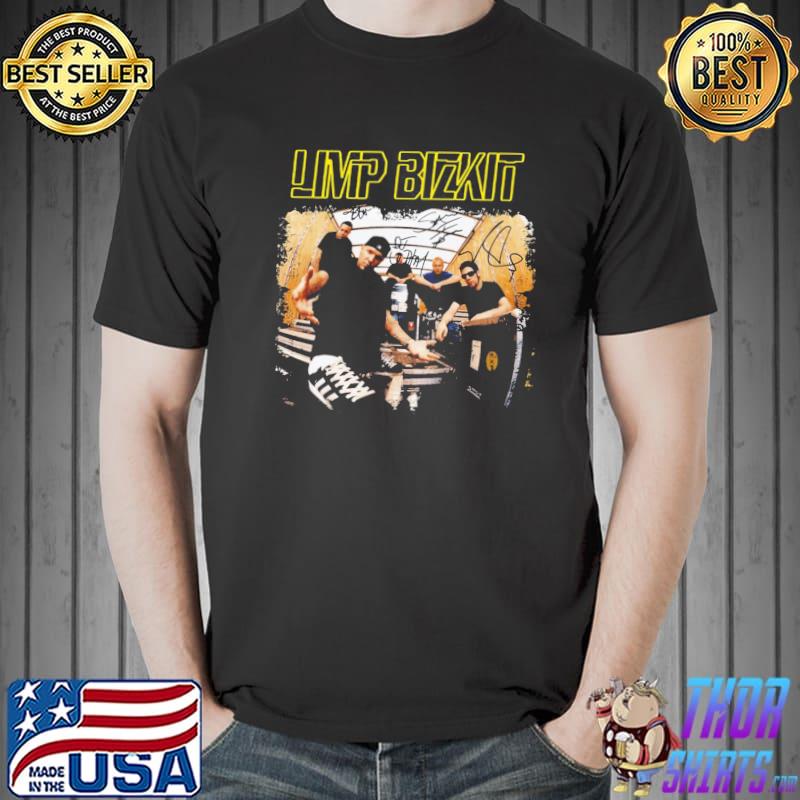 Nu metal genre limps bizkits art music legend 80s limited design shirt