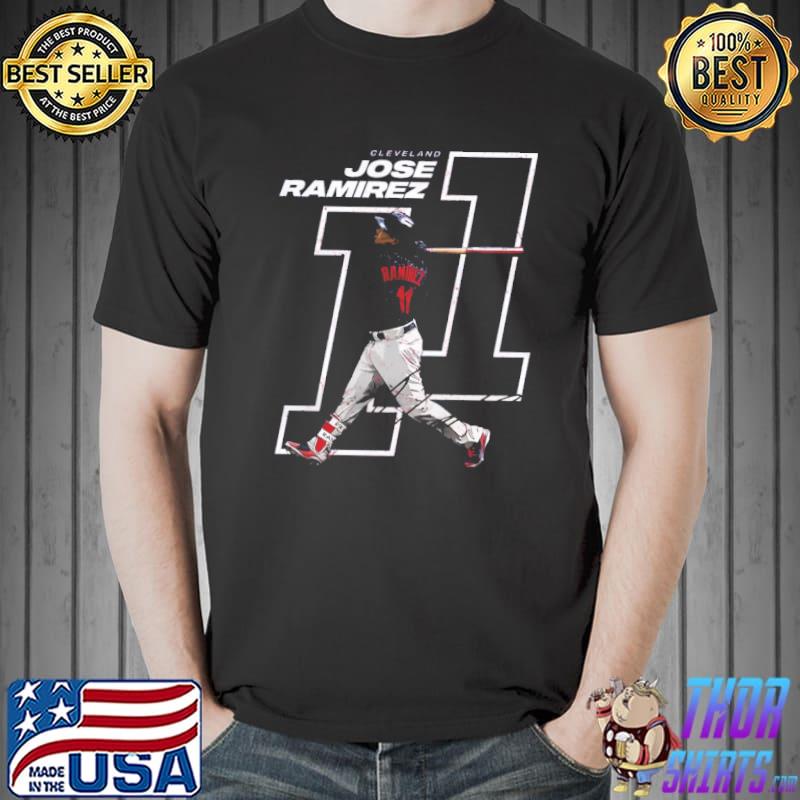 Offset Cleveland Guardians Baseball Jose Ramirez Shirt - Limotees