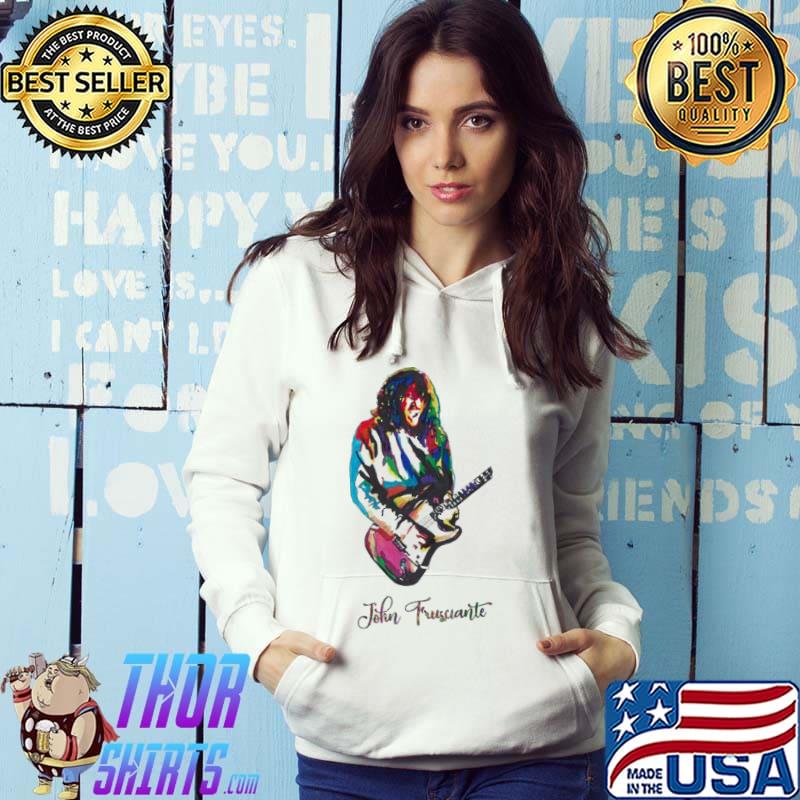 Painting of john anthony frusciant classic s Hoodie