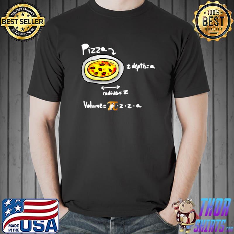 Pizza Pi Day Eat Pizza Math Back To School T-Shirt
