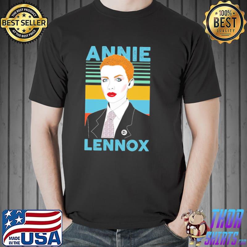 Portrait of annie lennox retro vintage art classic shirt