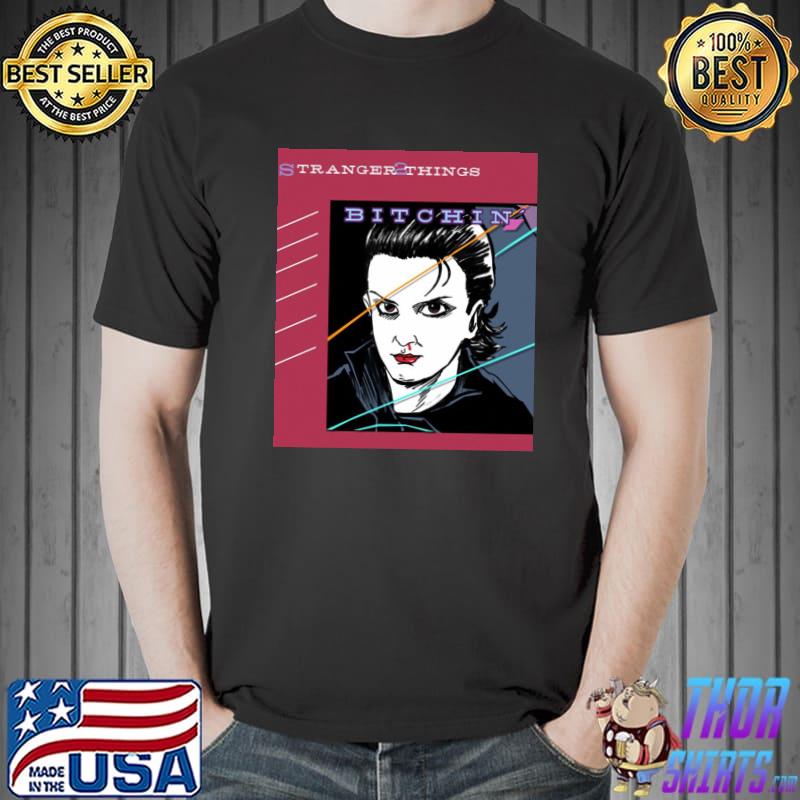 Rockstar eleven stranger things bitchin' duran duran illustration shirt