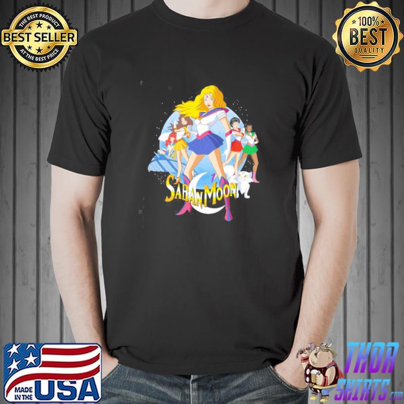 Saban moon sailor moon inspired shirt