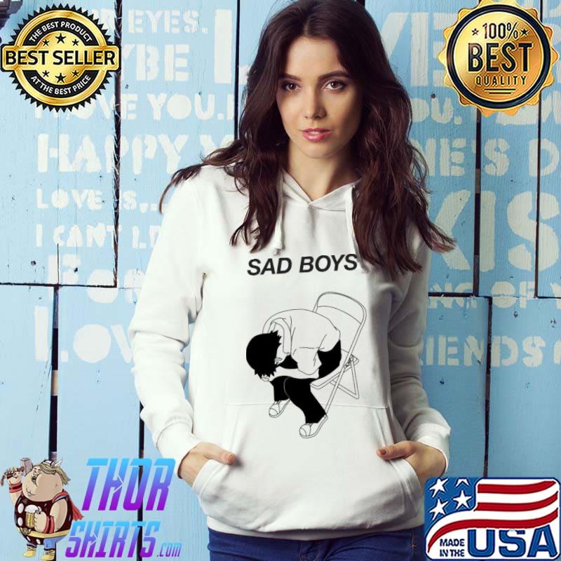 Sad boy neon genesis evangelion shinjI ikarI classic s Hoodie