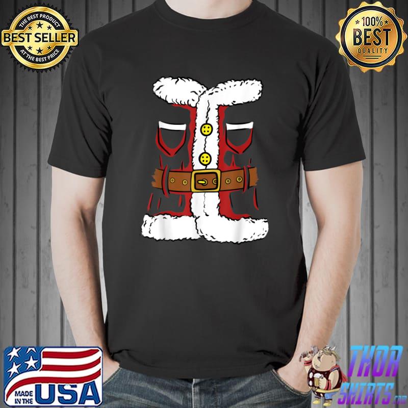 Santa Claus Suit Costume For Ugly XMAS Christmas T-Shirt