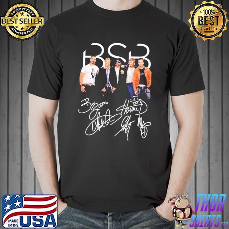 Signature backstreet boys 90s boyband shirt
