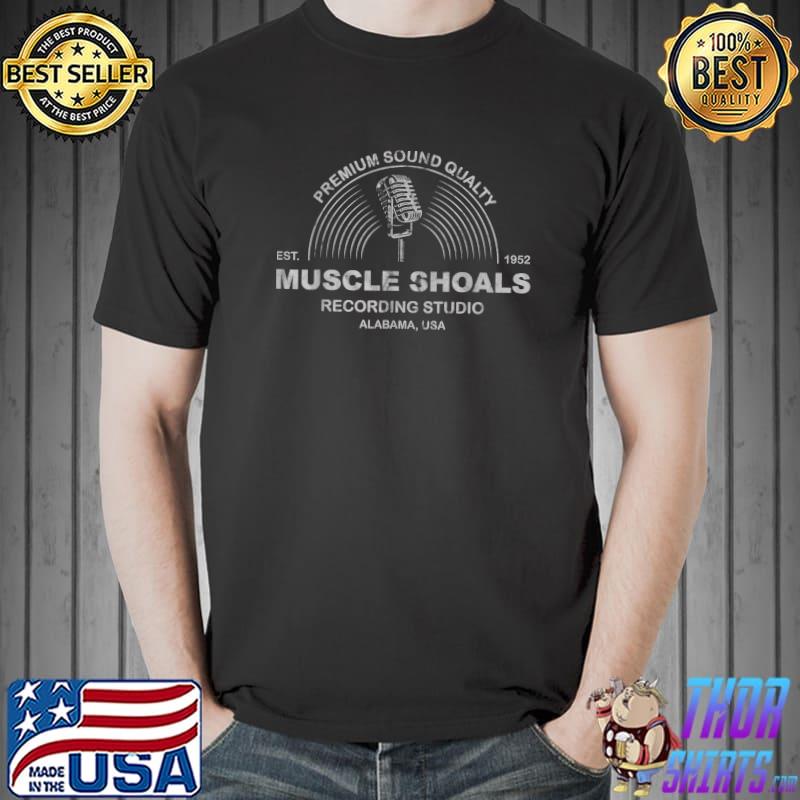 Sound Quality Muscle Shoals Recording Studio Distressed 1952 T-Shirt