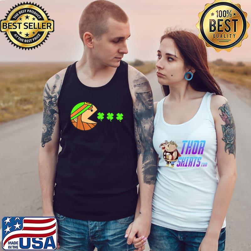 St Patricks Day Video Games Humor Joke Gamer T-Shirt Tank Top