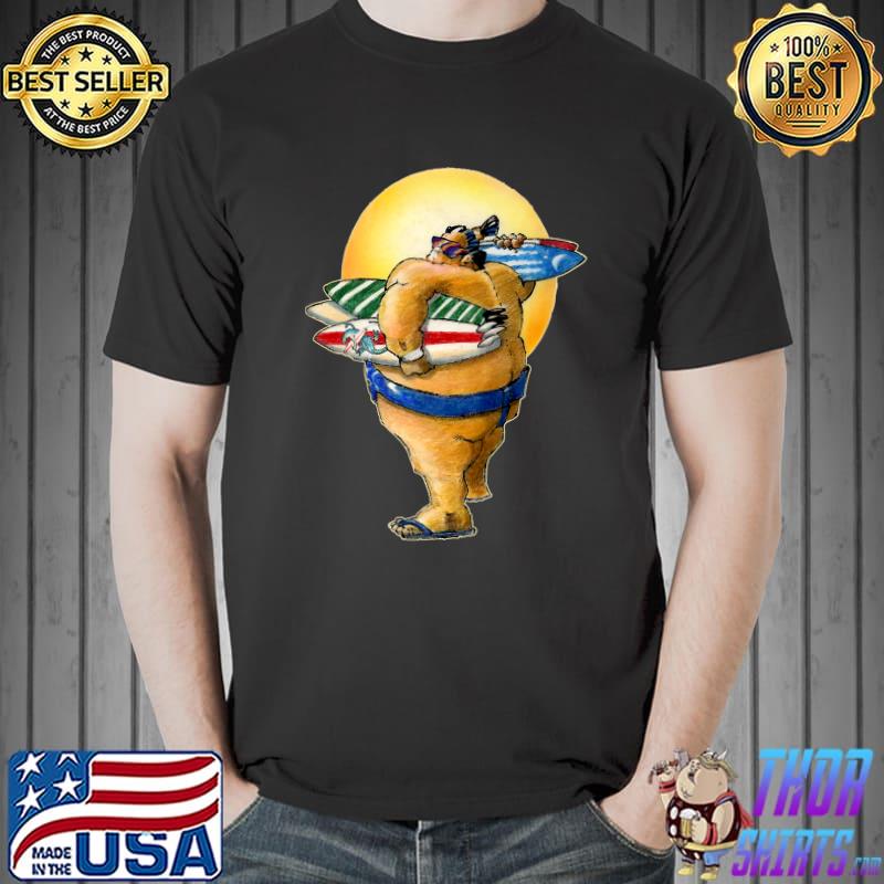 Sumo Surf Wrestling Vintage Sumo Wrestler Sumo T-Shirt