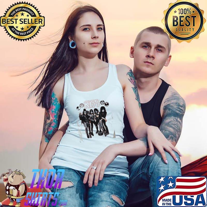Symbols logo rock n roll kiss band fan gift s Tank Top