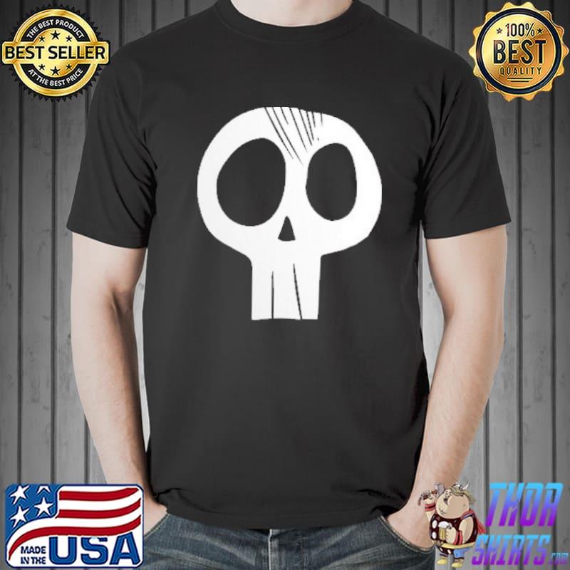 Tear along the dotted line zerocalcare skull notebook classic shirt