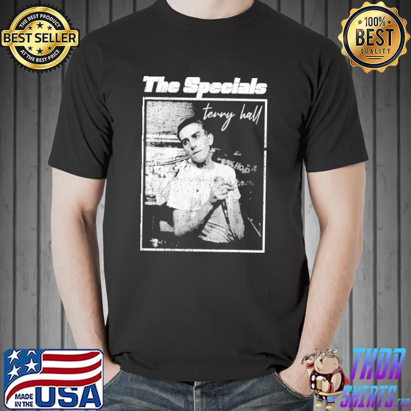 Terry hall vocalist the specials vintage shirt