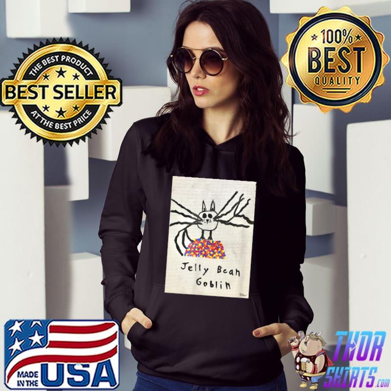 The Jelly Bean Goblin By Ella Mischievous Cat Colors T-Shirt Hoodie