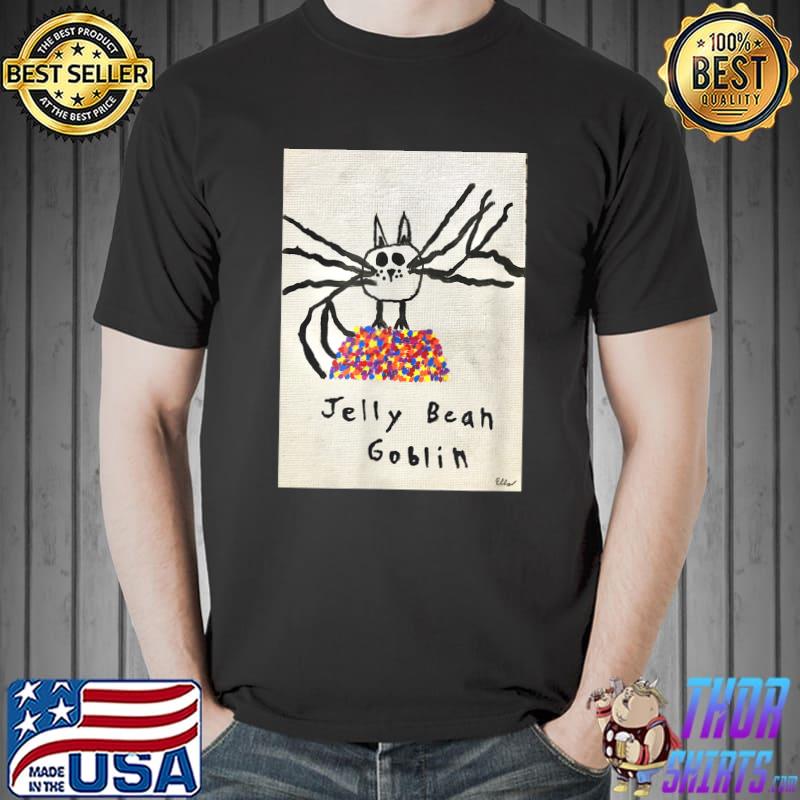 The Jelly Bean Goblin By Ella Mischievous Cat Colors T-Shirt