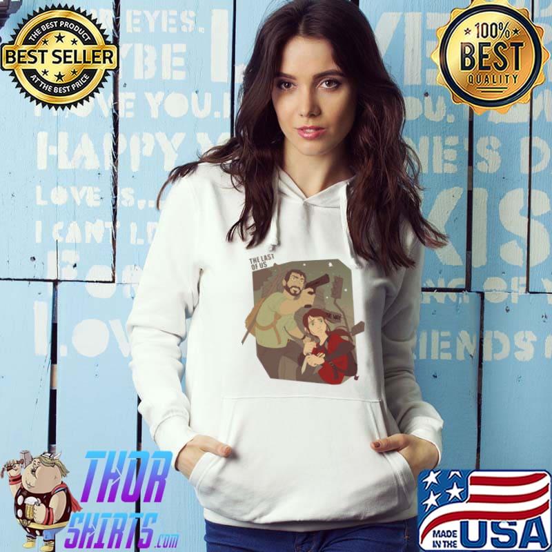 The last of us ellie and joel one way classic s Hoodie