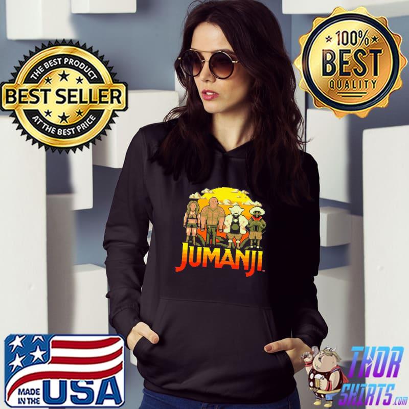 The next level 8 bit characters jumanjI classic s Hoodie